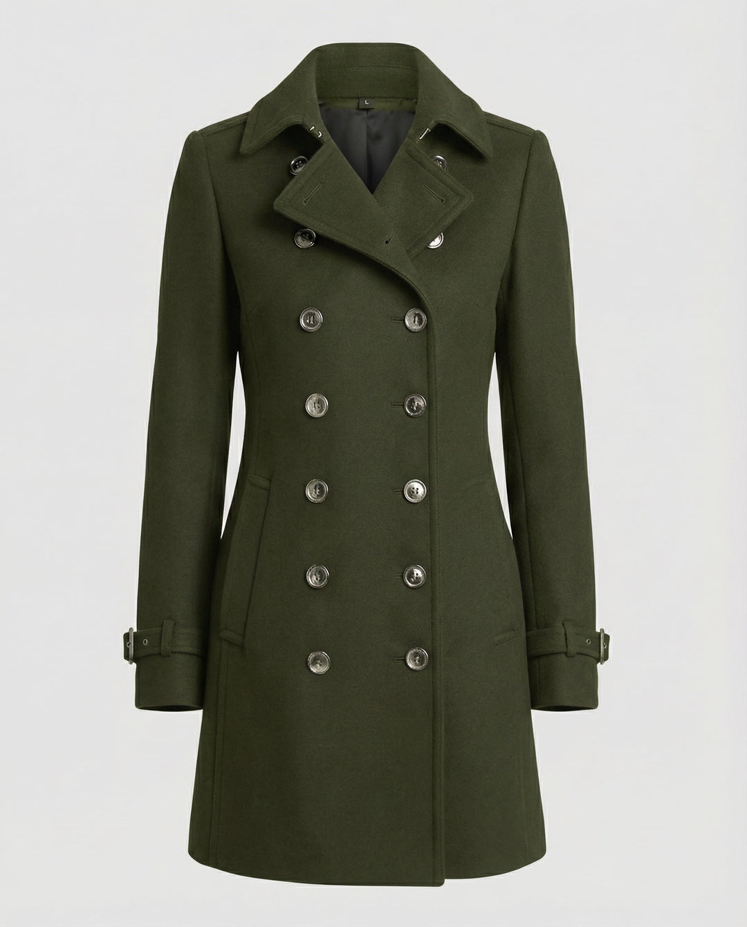 Elegant Warmer Wool Coat Women