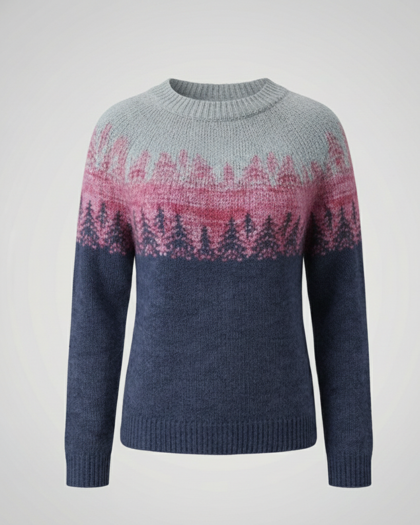 Stylish Norwegian sweater women