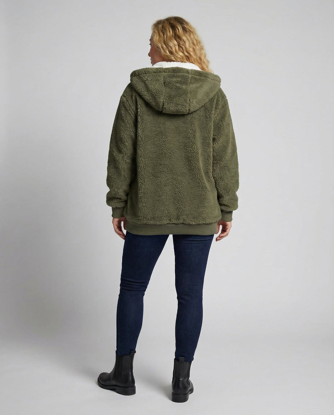 Oversized Teddy Jacket Women's