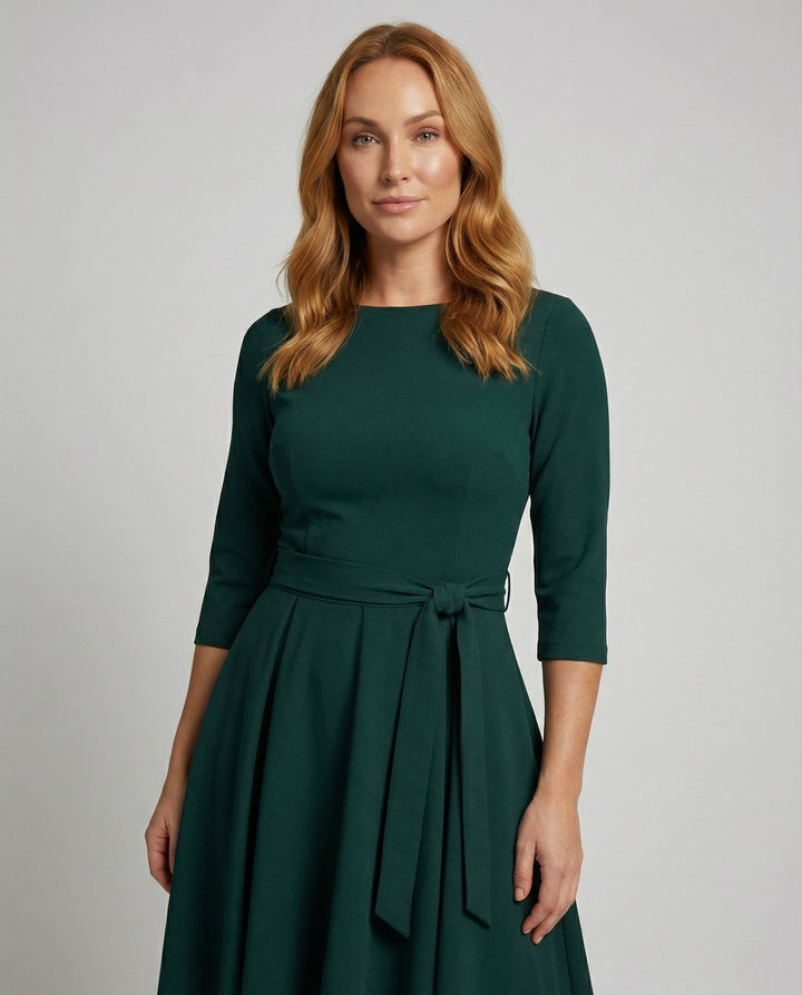 Elegant Swing Dress Women Stylish