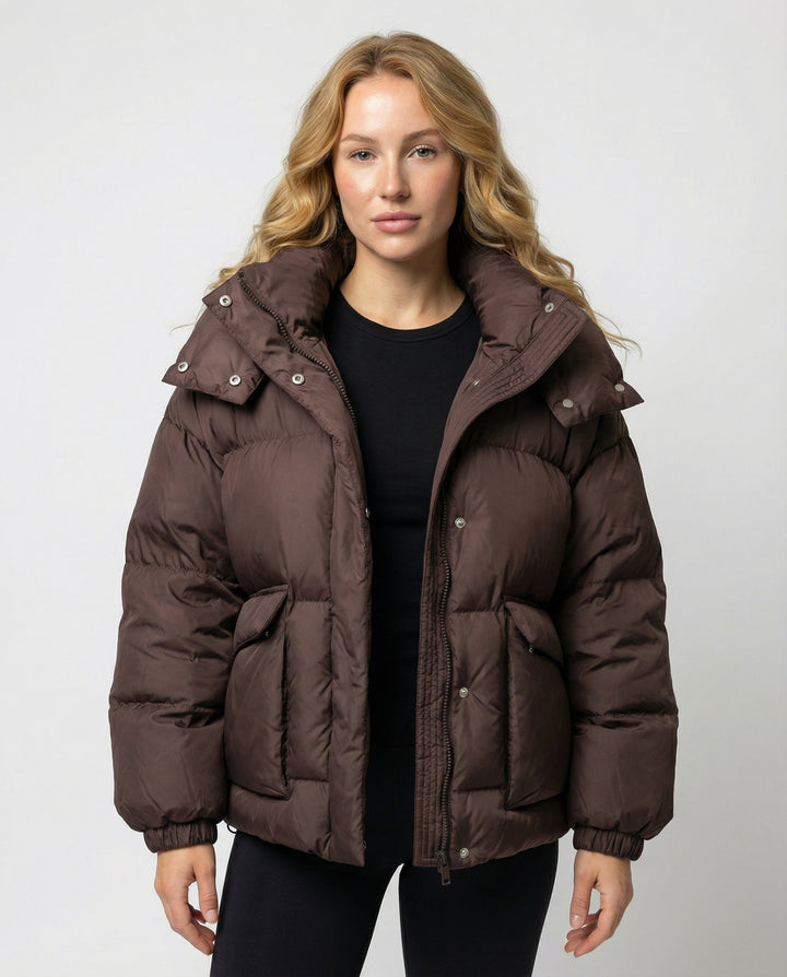 Ladies Quilted Winter Jacket