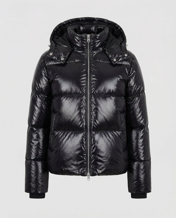 Women Puffy Jacket Hood