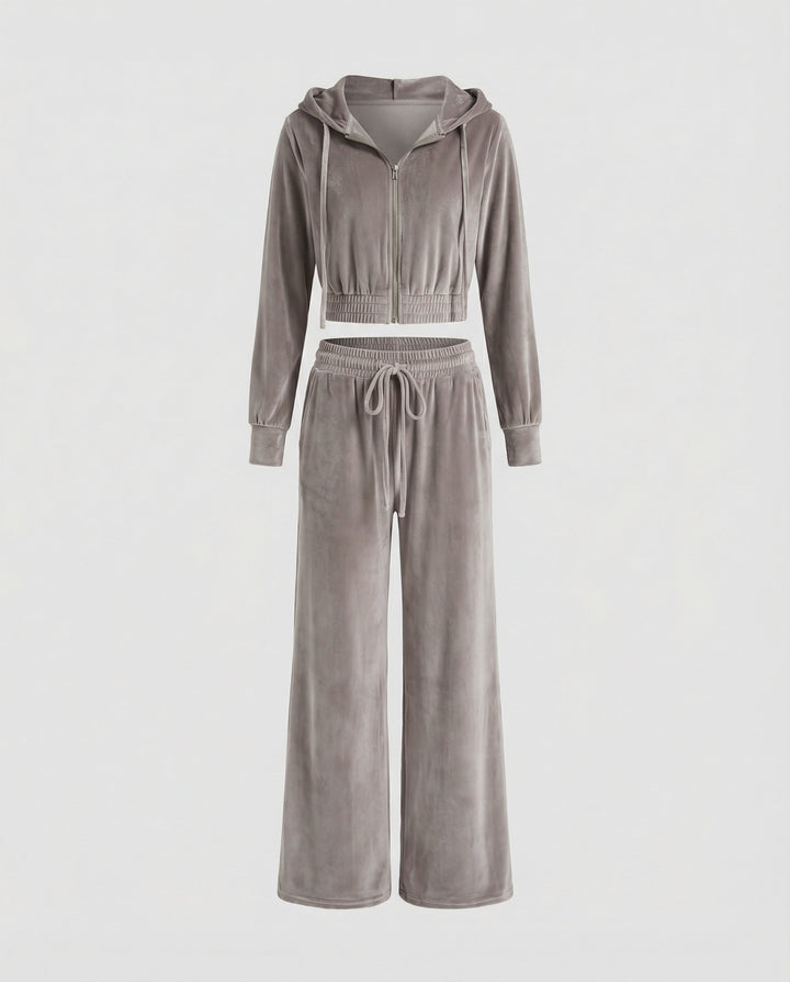 Minimalist Women's Fleece Two-Piece
