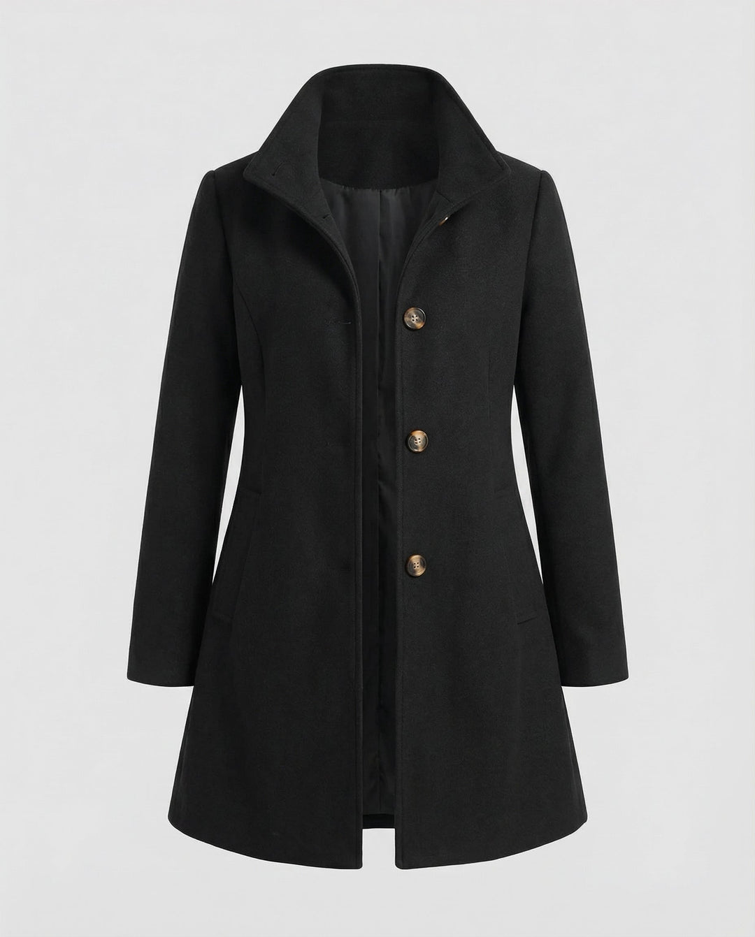 Elegant Women's Wool Coat