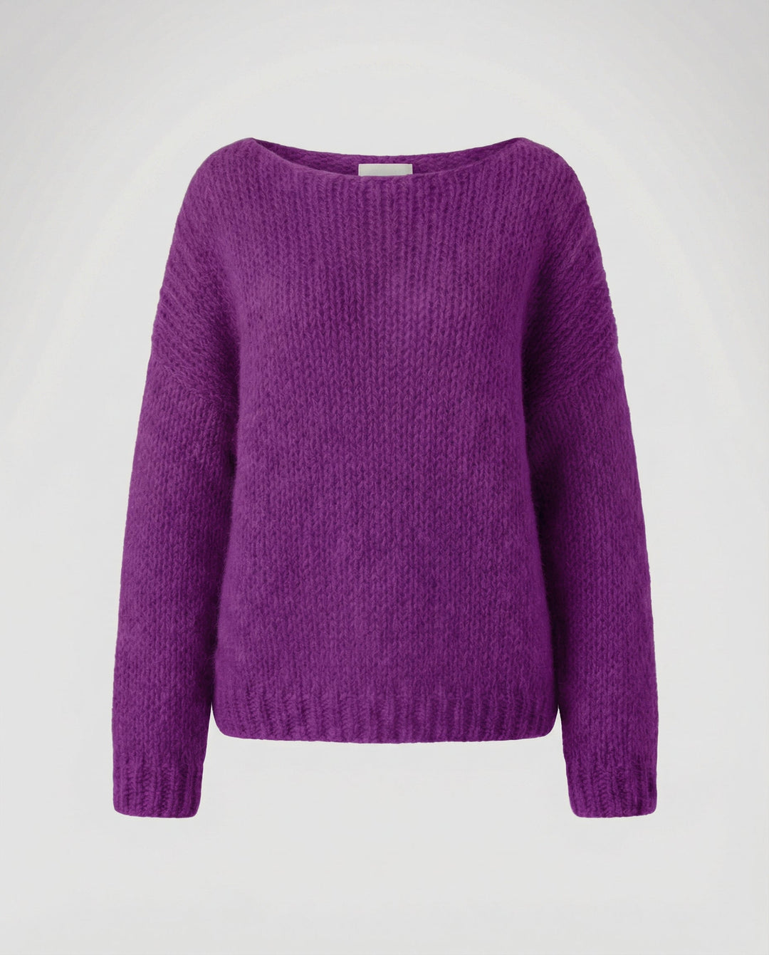 Oversized Pullover U Boat Neck