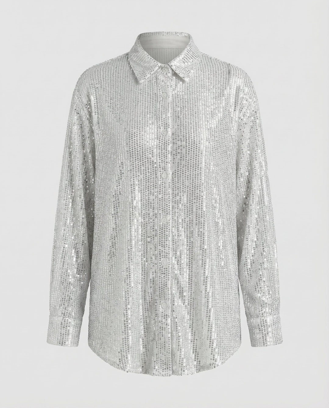 Sparkling Oversize Blouse Women