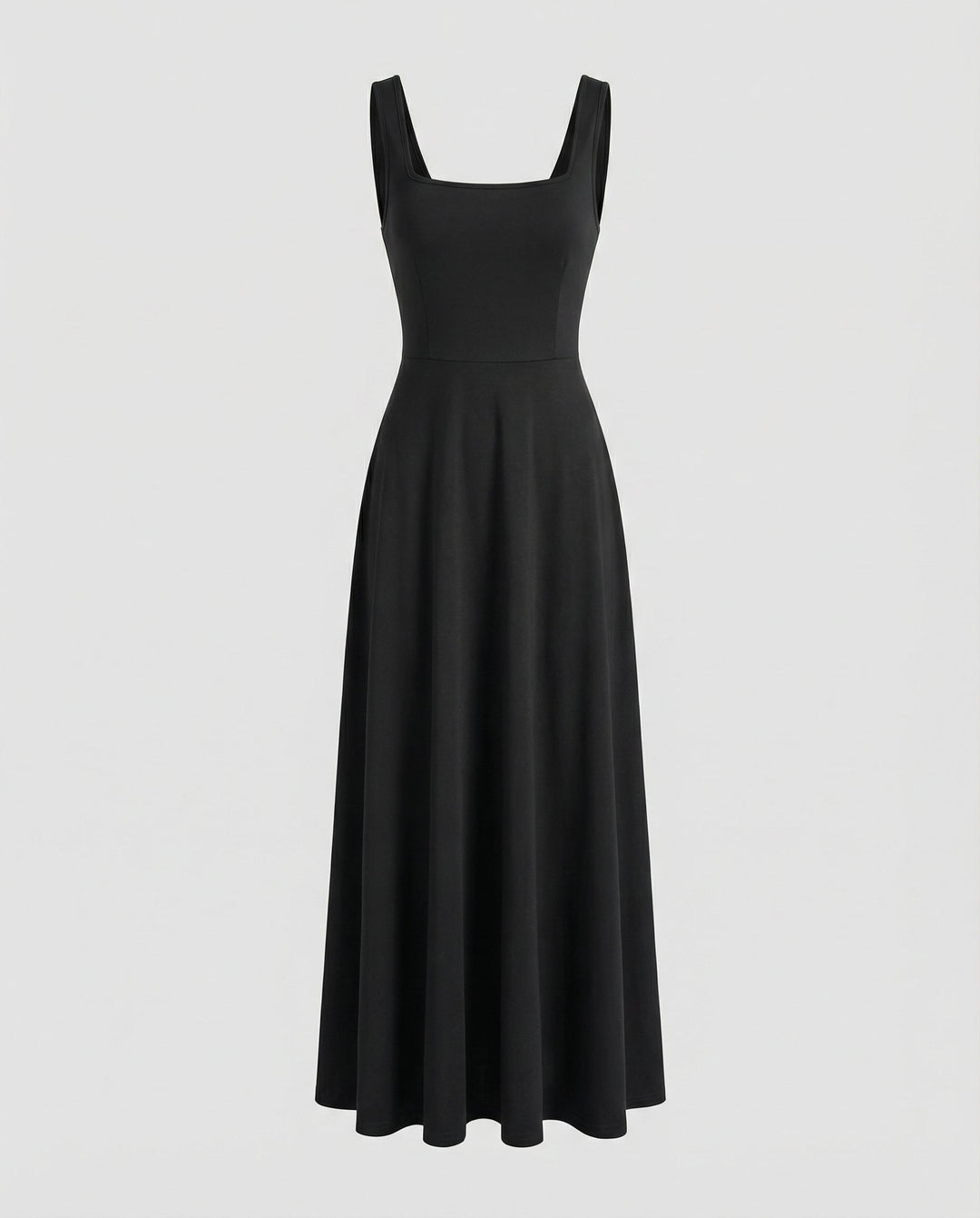 Soft Square Maxi Dress Women