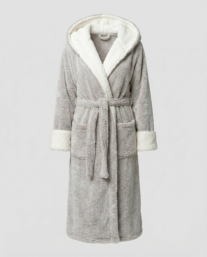Cozy Fleece Bathrobe Women