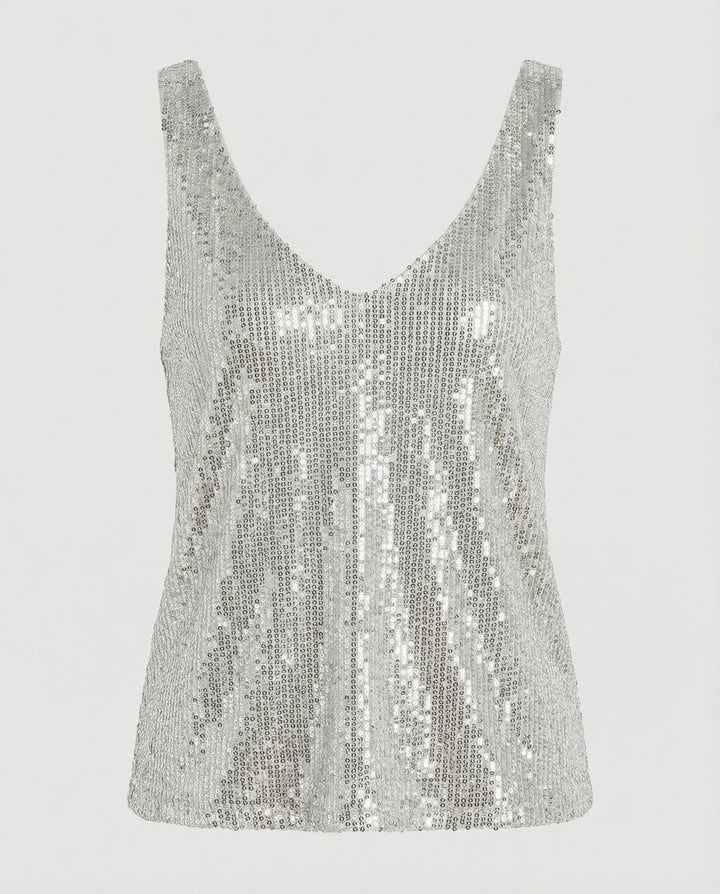 Shimmering Women's Top