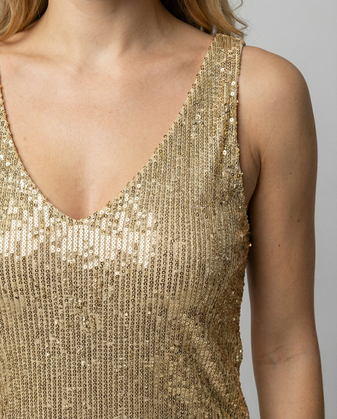 Shimmering Women's Top