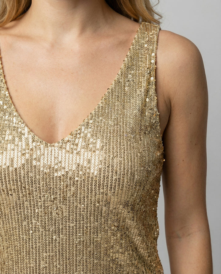 Shimmering Women's Top