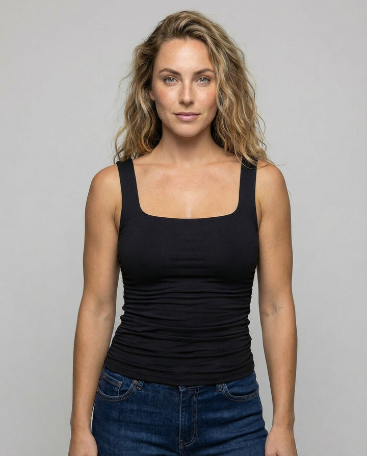 Figure-hugging women's top