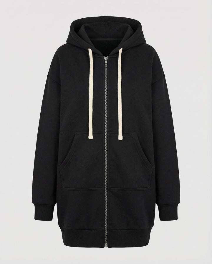 Knee-length Comfort Hoodie Women