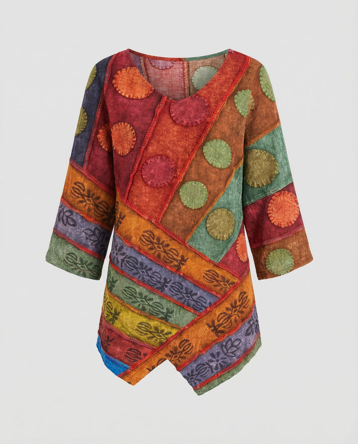 Elegant Women's V-Neck Top