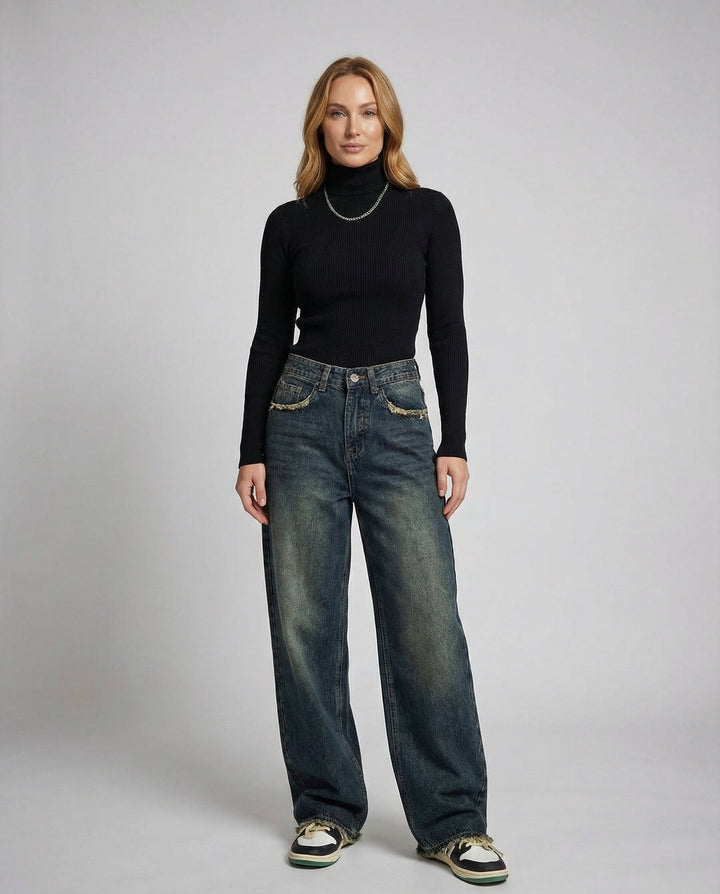 Vintage Baggy Jeans Women