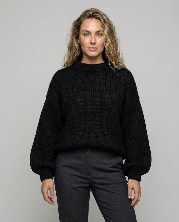 Fluffy Oversized Sweater Women