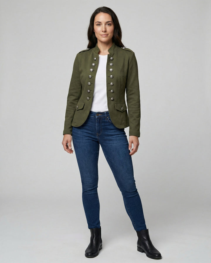 Women's Military Style Blazer