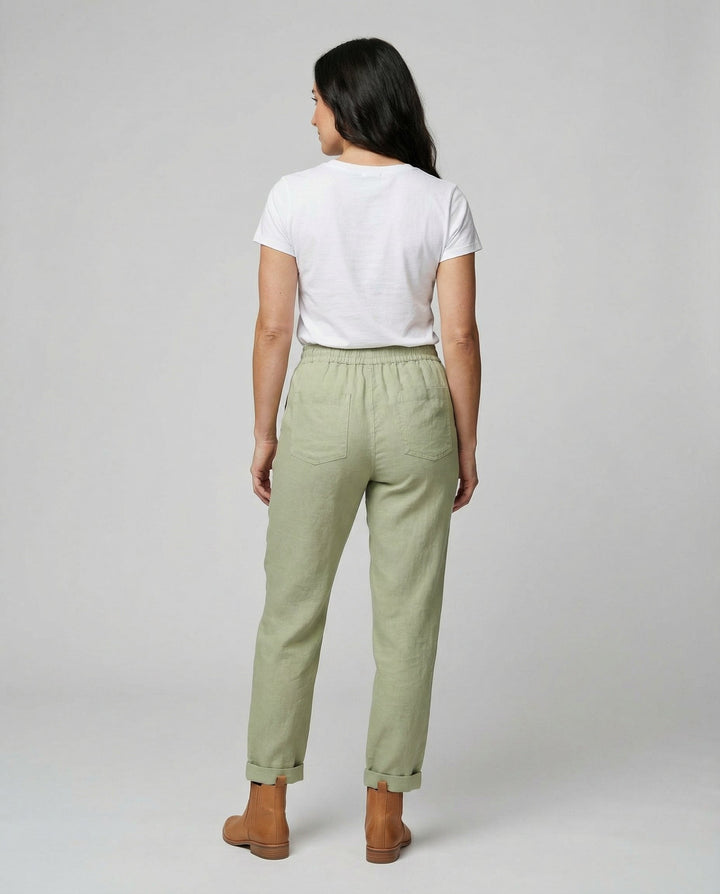 Airy women's linen pants summer