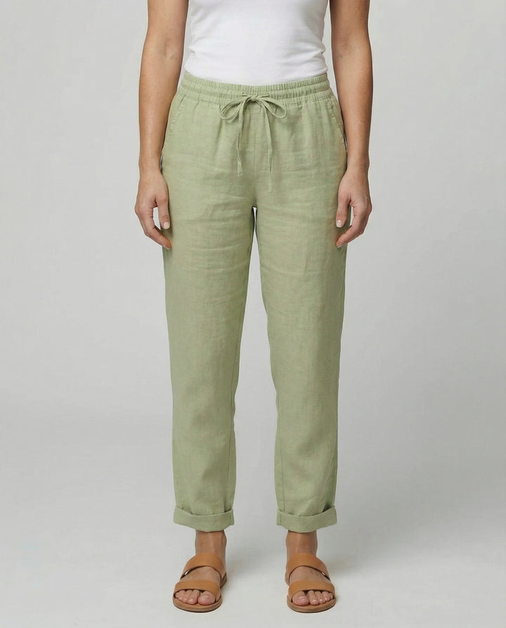 Airy women's linen pants summer
