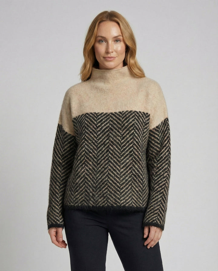 Soft Cashmere Roll Neck Sweater