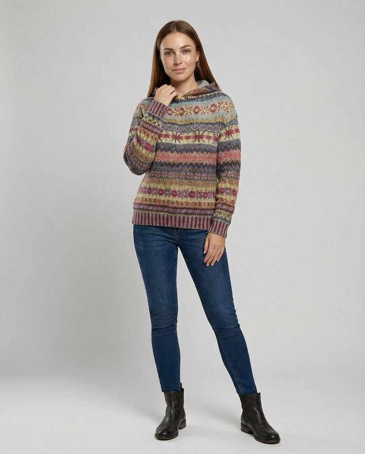 Warmer Norwegian sweater women