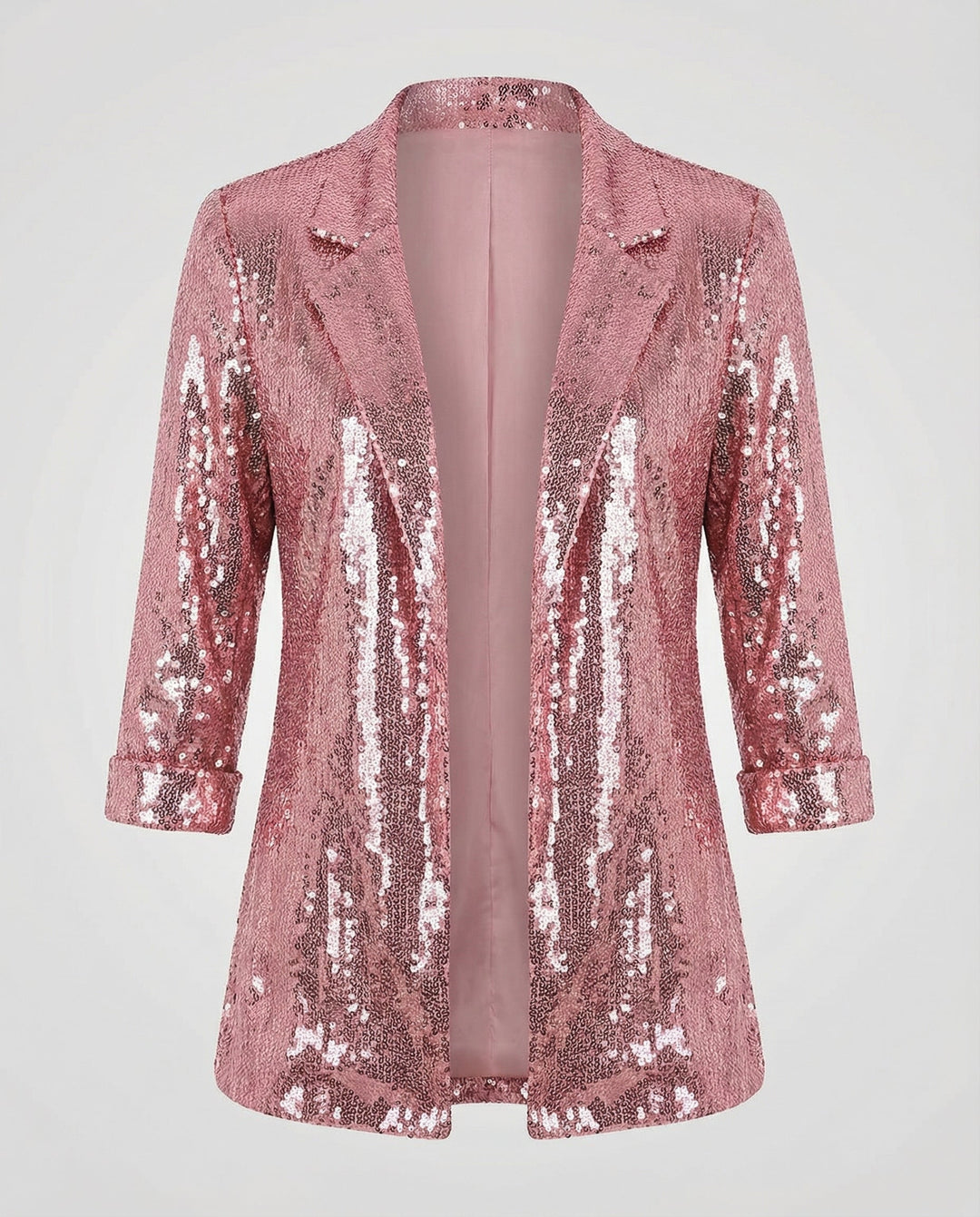 Elegant Sequin Blazer Women